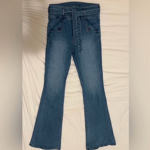 VERONICA BEARD Giselle Skinny Flare Jean - Picture 5 of 6